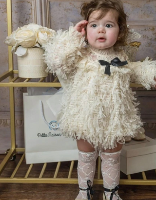 Petite Maison Kids Ivanna Romper - Ivory