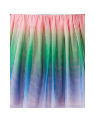 Girls' Soft Tulle Ombre Dress In Pink Multi