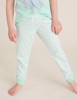 Marks & Spencer Girl's Disney Frozen 2 Pyjamas Set in Aqua Mix