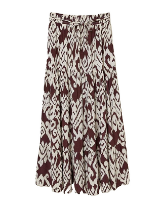 Jayla Bold Ikat Maxi Skirt