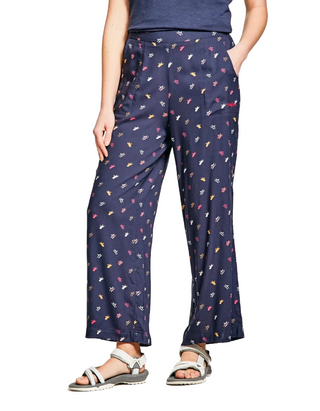 Women’s Tresco Crop Trousers in Navy