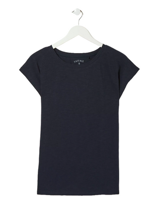 Women's Organic Cotton T-Shirt in Navy (IMPERFECT)