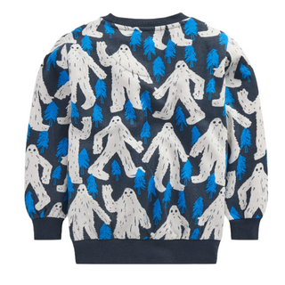 Mini Boden Everyday Printed Sweatshirt In Blue