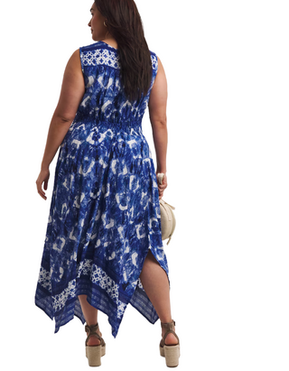 Women's Ocean Vibes Boho Maxi Dress