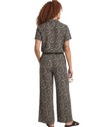 Women's Short Sleeve Resort Shirt In Black