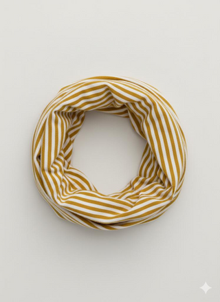 Women's Organic Cotton Handyband in Yellow Stripe