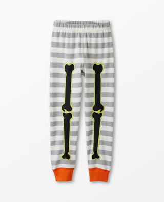 Kids Long John Pajama Set in Spooky Skeleton (SLIGHTLY DEFECT)