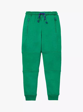 Mini Boden Boy's Full Length Warrior Knee Joggers in Highland Green