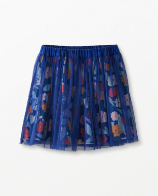 Girl's Tutu Skirt in Soft Navy Tulle