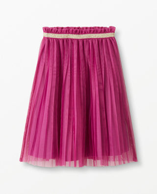 Hanna Andersson Girl's Knee Length Soft Tulle Skirts In Purple
