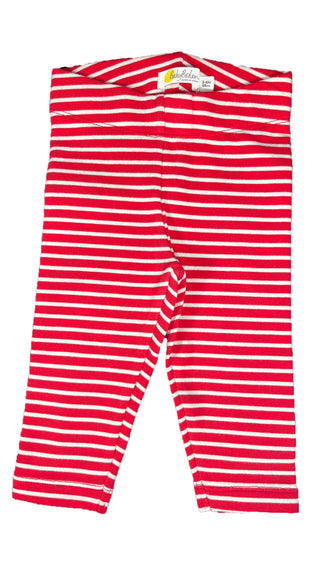 Baby Boden Essential 3 Pack Leggings Set in Yellow Red Blue Stripe