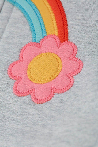 Frugi Girl's Dahlia Skies Zip Up in Lamorna Jacket