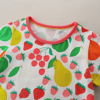 Mini Boden Girl's Printed Tunic in Multi Tutti Fruti (Slightly Defect)