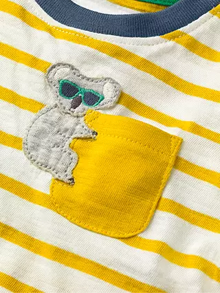Baby Boden Go Wild Appliqué Play Set in Wren Blue Koala