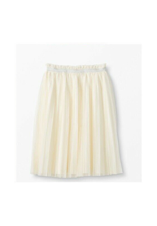Hanna Andersson Girl's Skirt in Soft Ivory Tulle